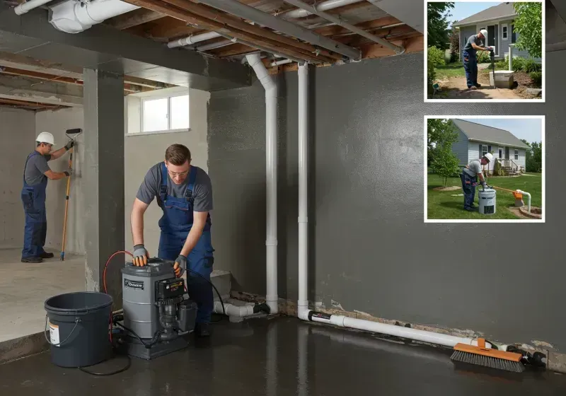 Basement Waterproofing and Flood Prevention process in Mediapolis, IA